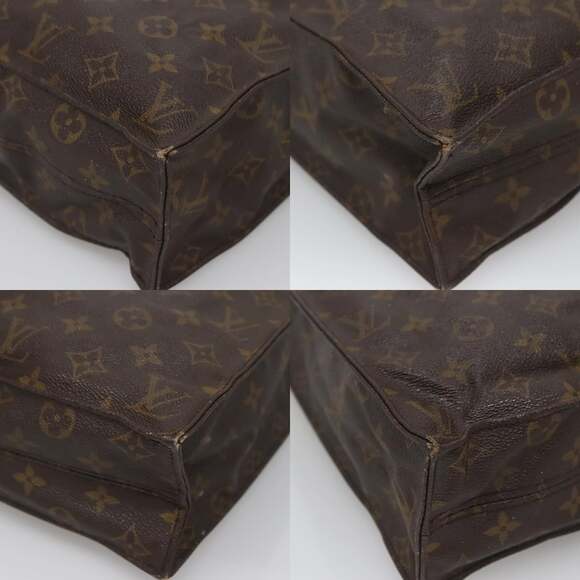 LOUIS VUITTON Monogram Sac Plat Hand Bag M51140 - Picture 10 of 12